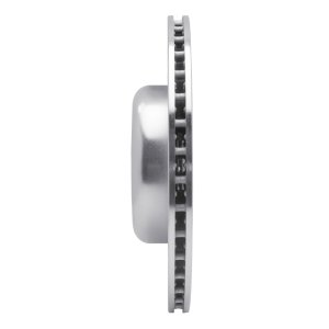 BMW 540I xDrive Brake Rotor (1) - Rear Left - R1 Concepts - Drilled & Slotted - Silver - `16-`25
